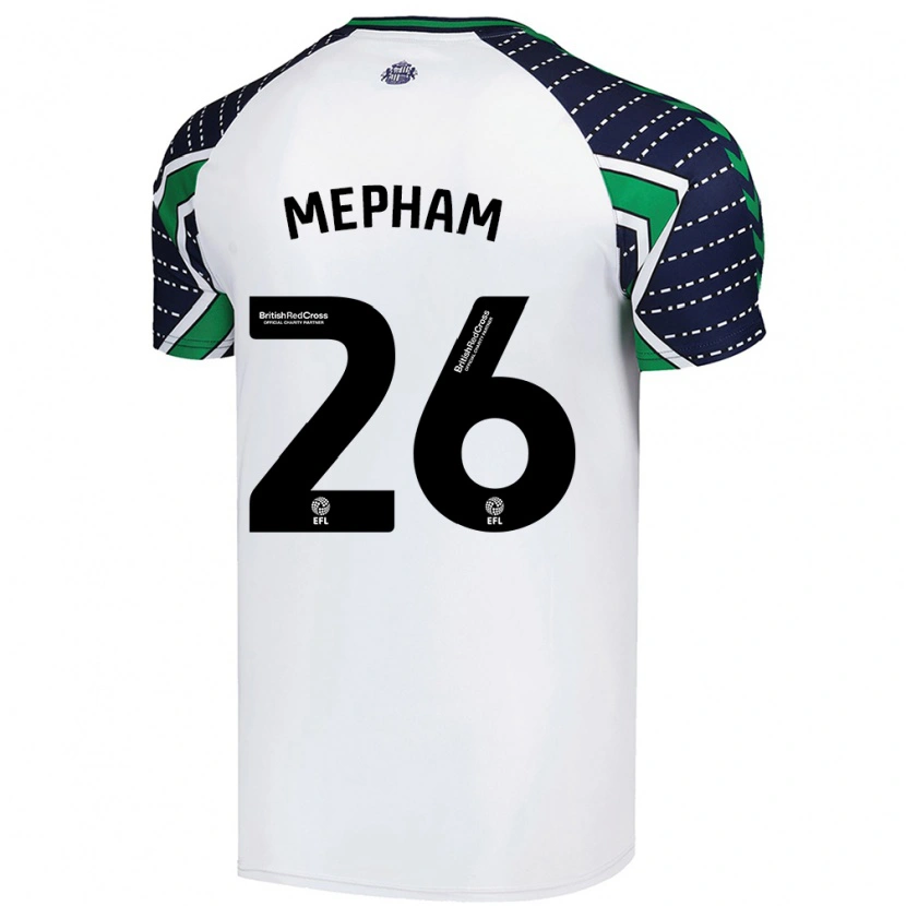 Danxen Heren Chris Mepham #26 Wit Uitshirt Uittenue 2024/25 T-Shirt