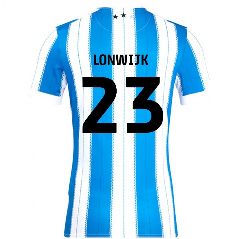 Danxen Dames Nigel Lonwijk #23 Blauw Wit Thuisshirt Thuistenue 2024/25 T-Shirt