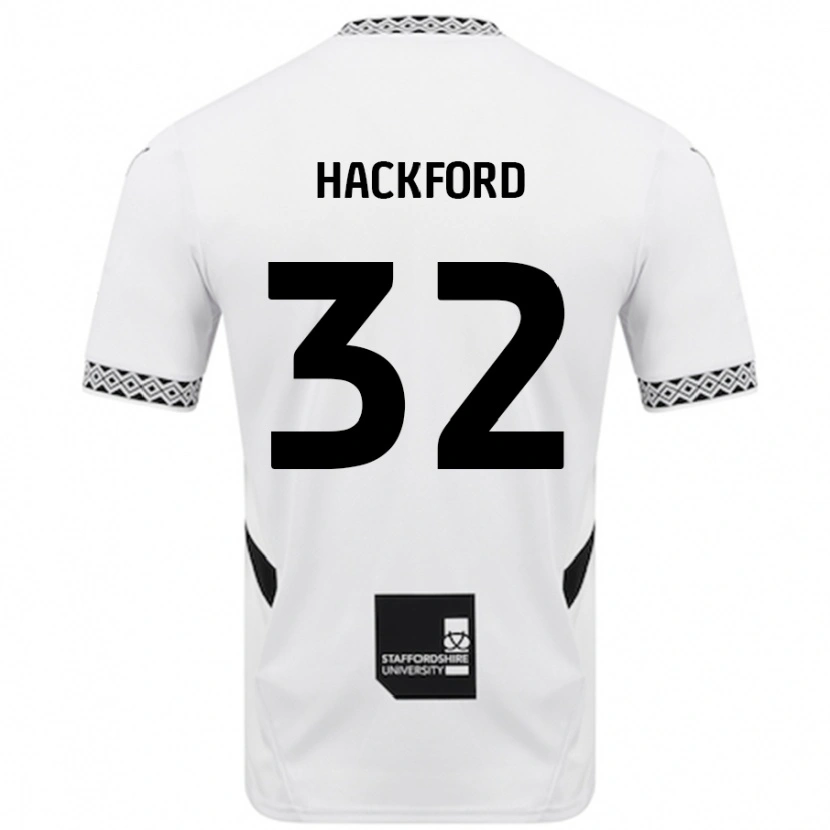 Danxen Dames Antwoine Hackford #32 Wit Thuisshirt Thuistenue 2024/25 T-Shirt